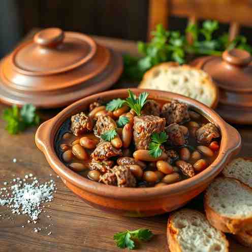 Cape Verdean Feijoada - Pork & Beans Recipe - Cook Now